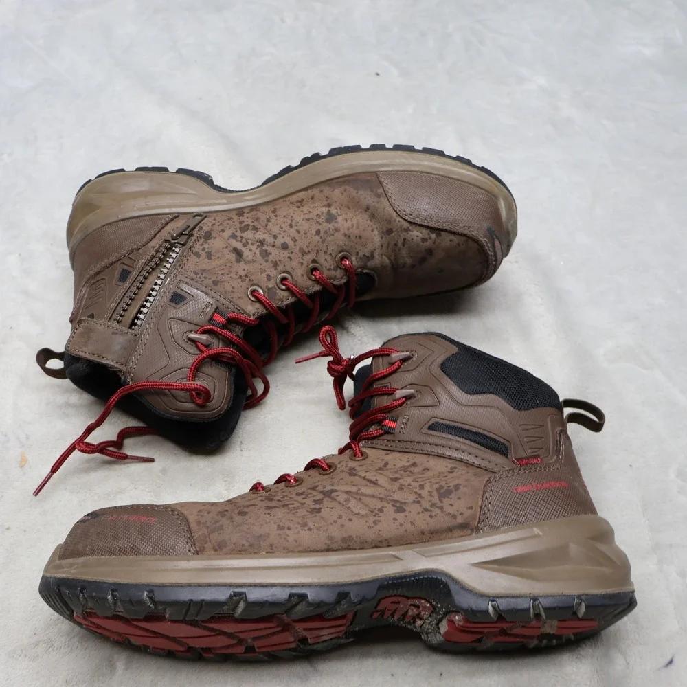 New Balance Men 10 2E Work Boot Brown Calibre 6
